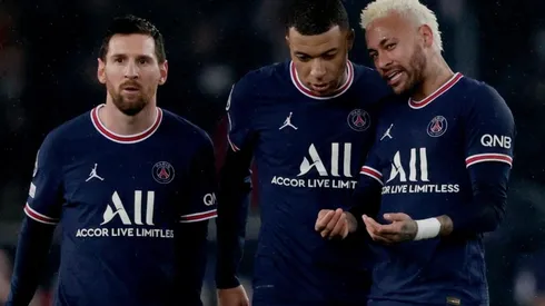 El tridente Messi-Mbappé-Neymar apunta a ser titular en PSG.