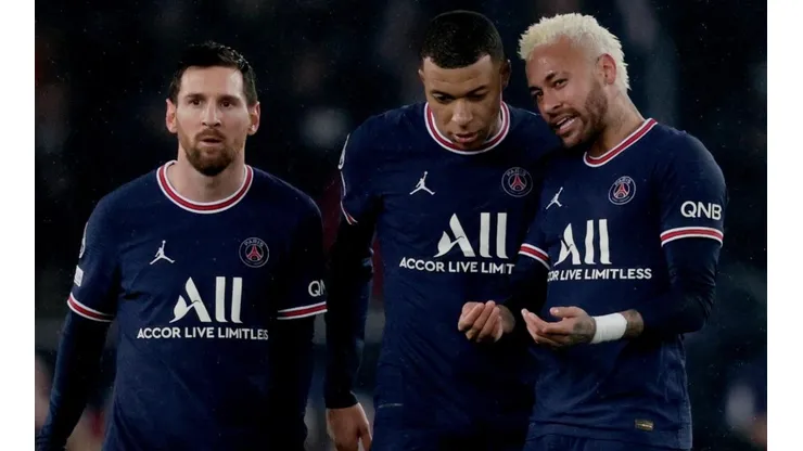 El tridente Messi-Mbappé-Neymar apunta a ser titular en PSG.