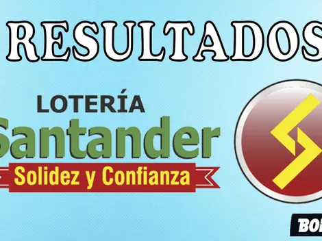 RESULTADO FINAL AQUÍ | Lotería de Santander: números ganadores de Sorteo 4849 viernes 18 de febrero