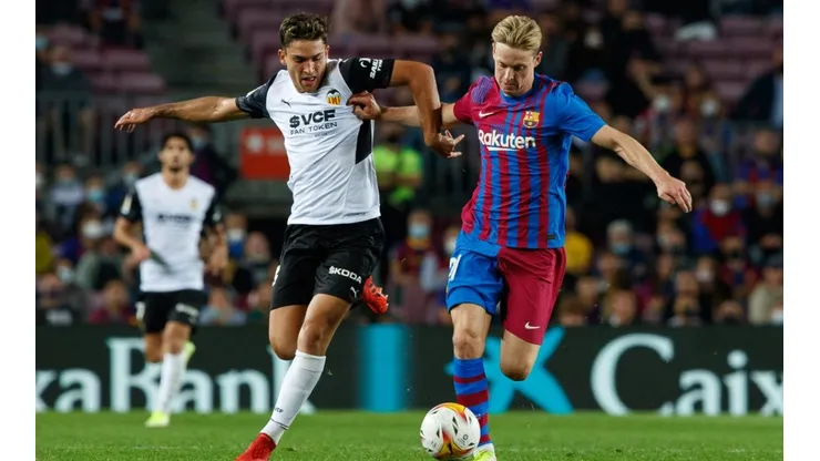 Imágenes del último Valencia vs. Barcelona.