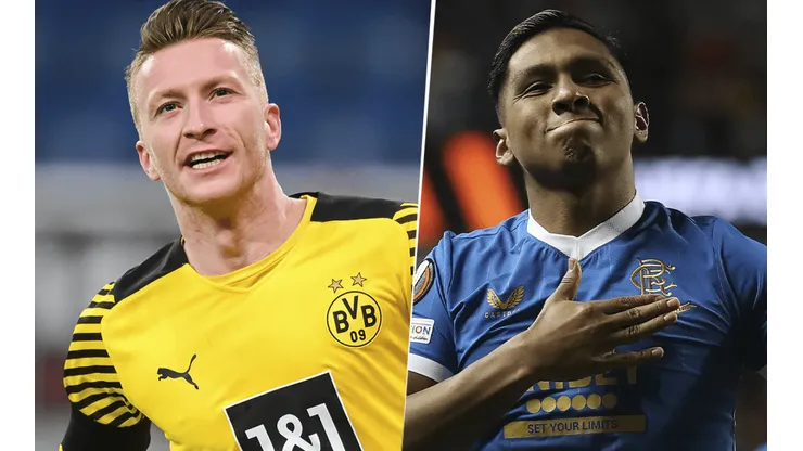 Borussia Dortmund vs. Rangers por la Europa League (Foto: Getty Images).