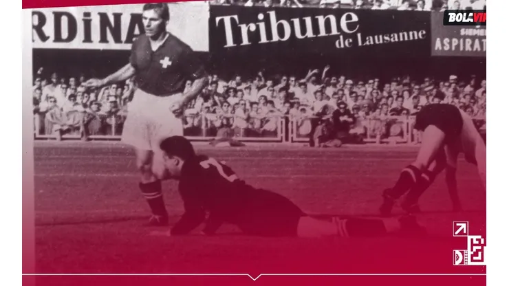 Austria vs Suiza, un partido histórico en el Mundial 1954.