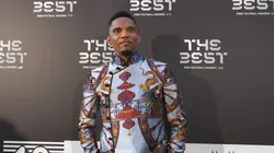 Samuel Eto'o en la gala de The Best.