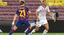 Imágenes del último Barcelona vs. Napoli.