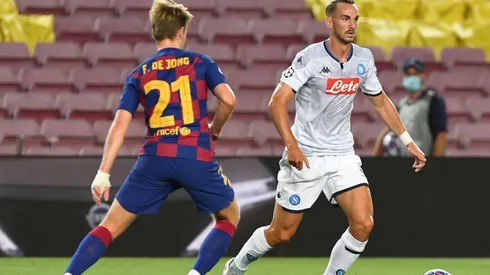 Imágenes del último Barcelona vs. Napoli.