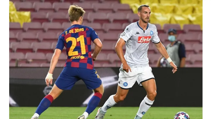 Imágenes del último Barcelona vs. Napoli.