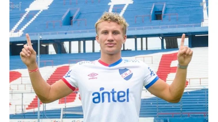 Karl Landsten, la flamante incorporación de Nacional.