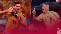 James Rodríguez y Ronaldo, dos de los goleadores del Mundial.