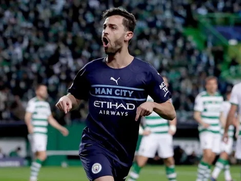 Para que lo griten el City y Benfica: el golazo de Bernardo al Sporting