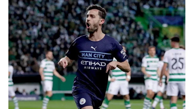 Bernardo Silva calló a todo el estadio con un golazo.