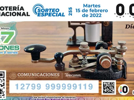 Sorteo Especial del martes 15 de febrero | Resultados y números ganadores en la Lotería Nacional