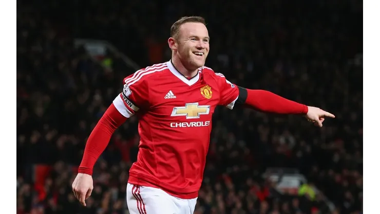 Wayne Rooney como jugador de Manchester United.