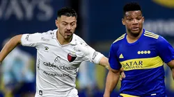 Federico Lértora y Frank Fabra, integrantes de Colón y Boca respectivamente (Foto: Getty Images).