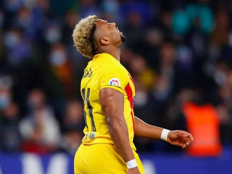 VIDEO | El arquero de Espanyol le contuvo con el pecho una potente volea a Adama