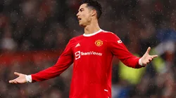 Cristiano Ronaldo con Manchester United.