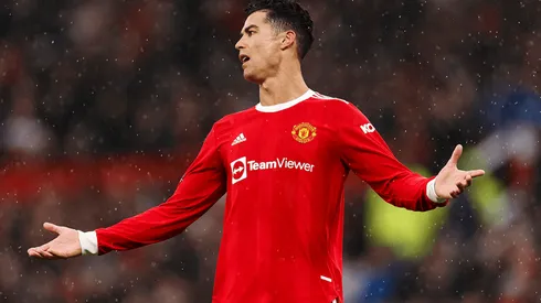 Cristiano Ronaldo con Manchester United.