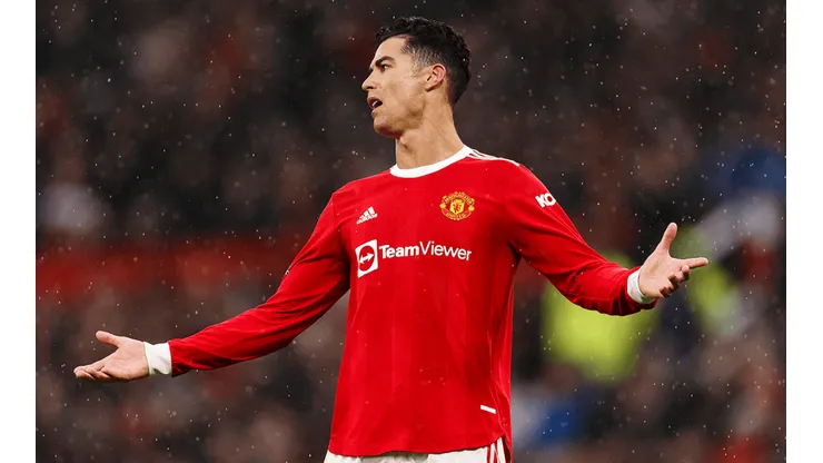 Cristiano Ronaldo con Manchester United.