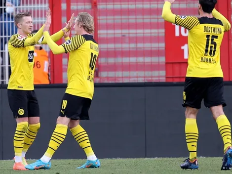 Reus decisivo: goleada de Borussia Dortmund ante Unión Berlín