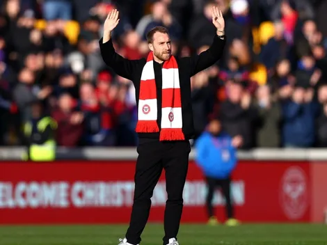 Eriksen volvió a sentir la ovación de un estadio