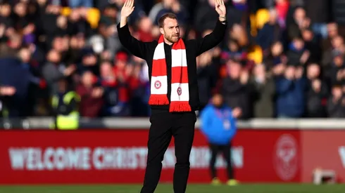 Eriksen volvió a sentir la ovación de un estadio