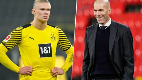 Zidane acerca a Haaland a Real Madrid.
