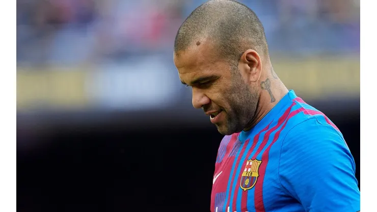 Dani Alves en Camp Nou