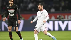 Messi tuvo pocos buenos momentos en PSG vs Rennes.
