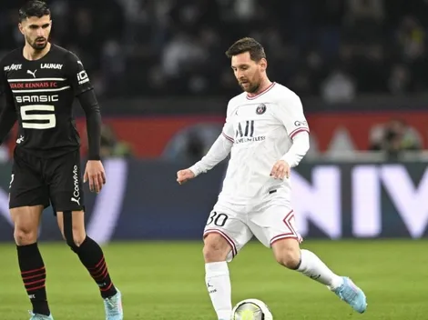 Mbappé convierte tras pase de Messi y PSG triunfa sobre la hora