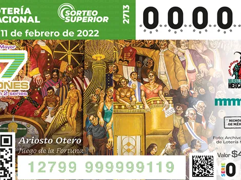 Sorteo Superior 2713 | Resultados, viernes 11 de febrero en la Lotería Nacional