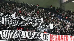Mensajes contra Leonardo, apoyo a Marquinhos y el fútbol femenino de parte de los ultras de PSG.