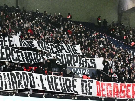 Fuertes mensajes de los ultras de PSG: carteles y abucheo ante Rennes