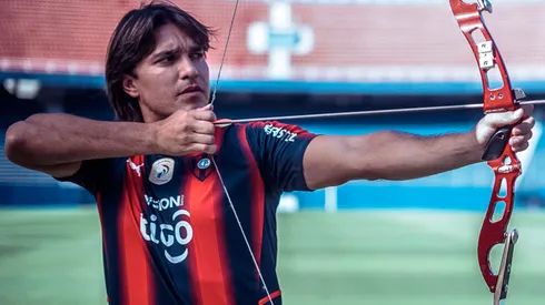 Marcelo Moreno Martins en presentación en Cerro Porteño.