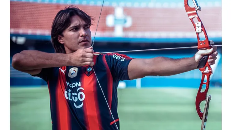 Marcelo Moreno Martins en presentación en Cerro Porteño.