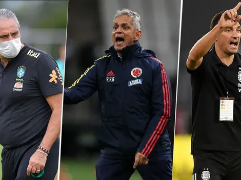 Prensa colombiana filtra los salarios de los seleccionadores sudamericanos