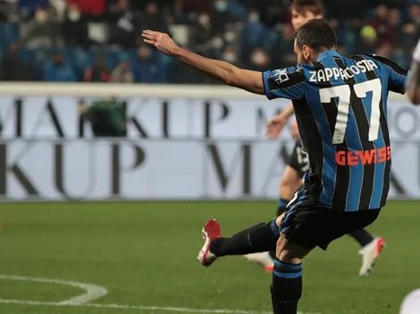 Indetenible: bombazo al ángulo de Zappacosta para igualar el Atalanta-Fiorentina