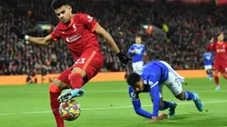 Luis Díaz brilló en su debut como titular en Premier League.