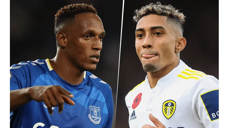 Everton vs. Leeds por la Premier League (Fotos: Getty).