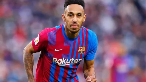 Pierre Aubameyang con Barcelona.