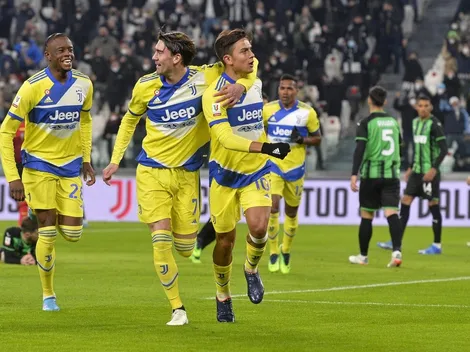 ¡Qué suerte! Juventus clasificó con un insólito gol de Vlahovic sobre la hora