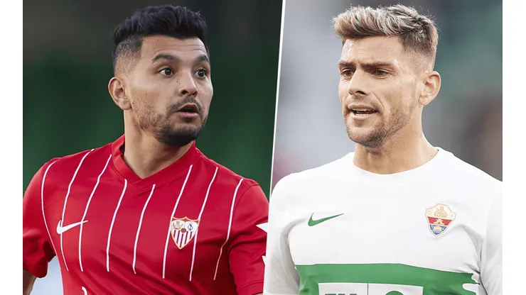Sevilla vs. Elche por La Liga de España (Fotos: Getty Images)