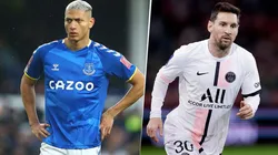 Richarlison sueña con ser compañero de Messi