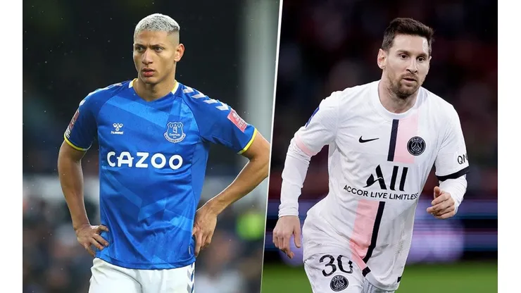 Richarlison sueña con ser compañero de Messi