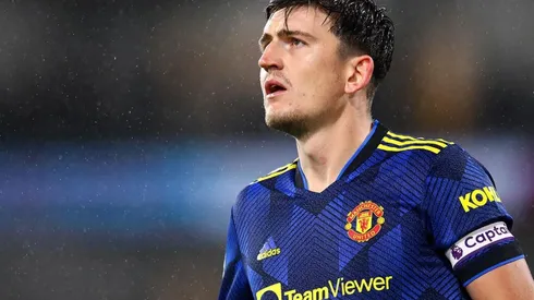 Harry Maguire como capitán de Manchester United.