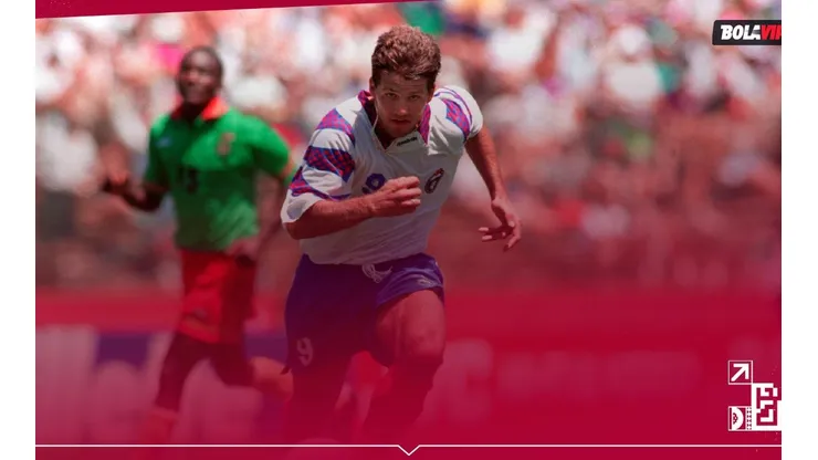 Oleg Salenko, bota de oro de Estados Unidos 1994.