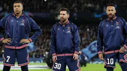 Mbappé, Messi y Neymar, las figuras de PSG.