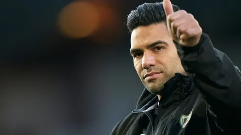 Radamel Falcao, delantero del Rayo Vallecano.