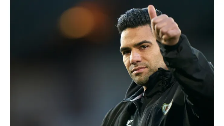 Radamel Falcao, delantero del Rayo Vallecano.