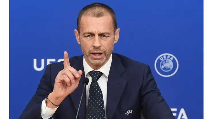 Aleksander Ceferin, presidente de la UEFA.