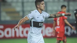 Jorge Recalde, el autor del gol de Olimpia.
