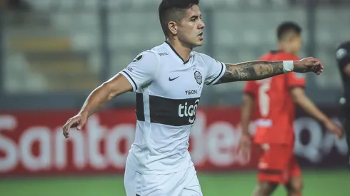 Jorge Recalde, el autor del gol de Olimpia.